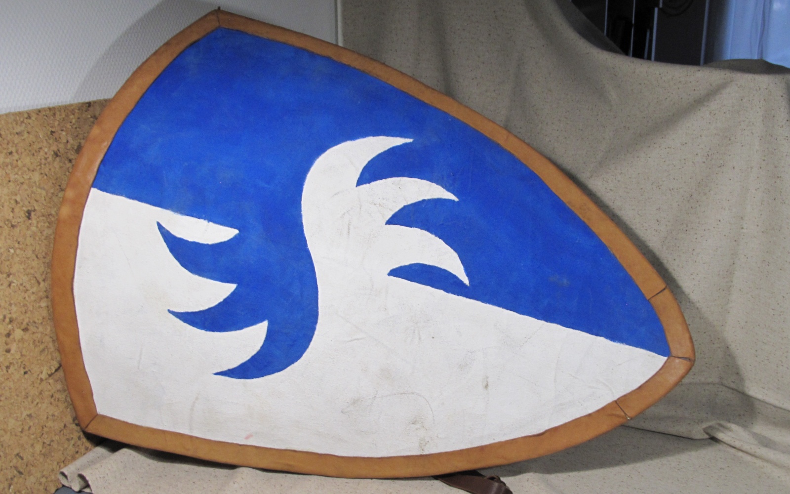 Eine Ritter Larp Schild