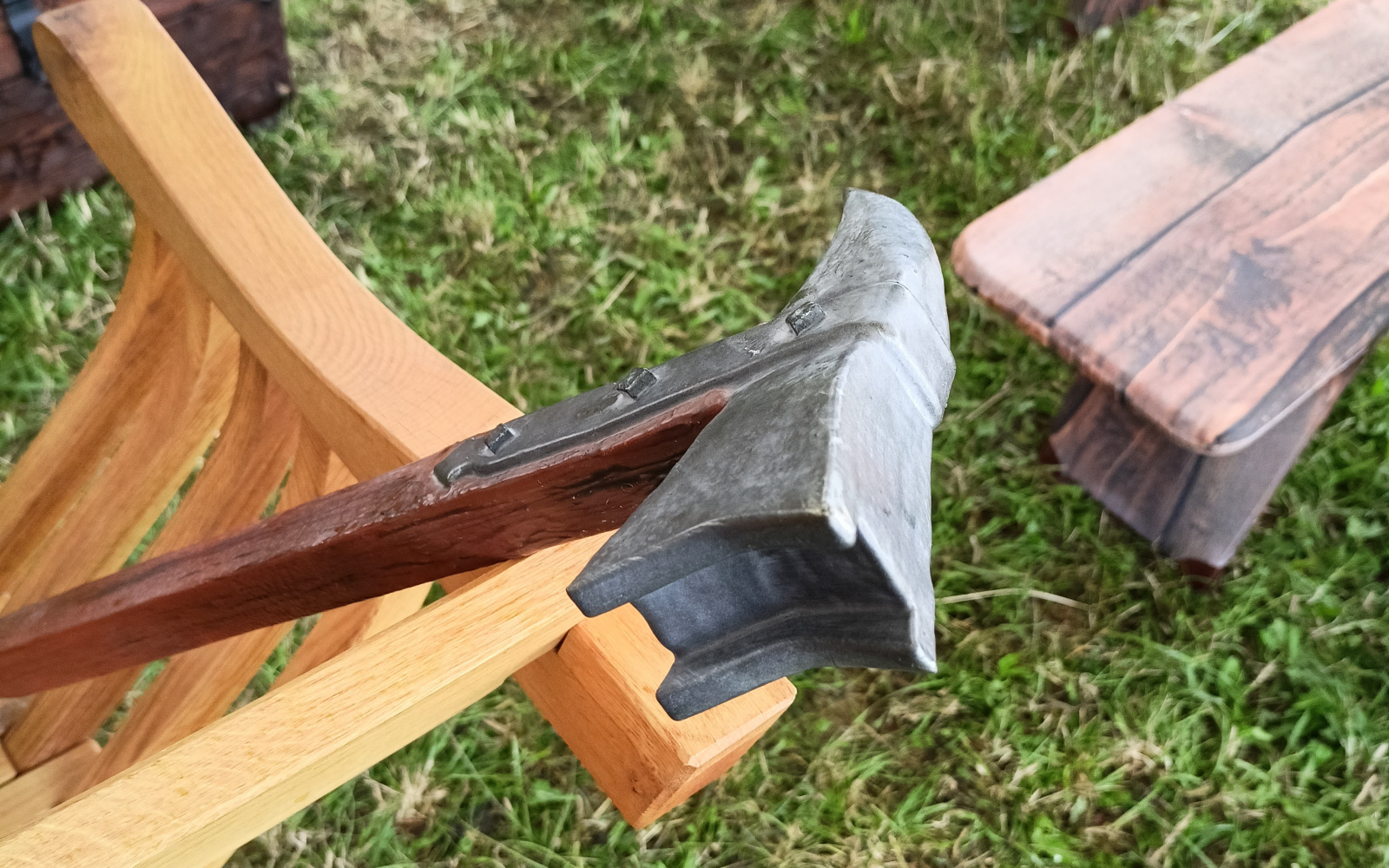 Eine Larp Langwaffe